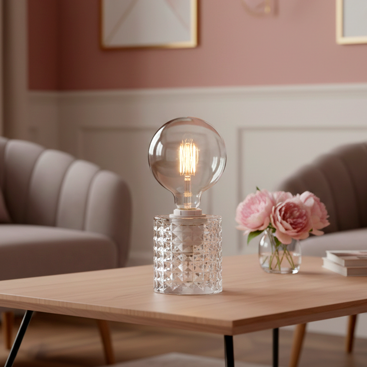 Лампа настільна з фігурним корпусом H-12,8 cm E27 Transparent Formo Bulb 260209-100007496