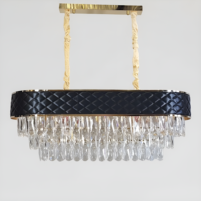 Люстра Crystal Black L-78cm E14 250535-100004995
