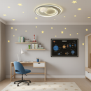 Люстра стельова світлодіодна D-30 cm / D-50 cm Led 50W / 100W White + Grey Universe 2 spheres 251153-100006743