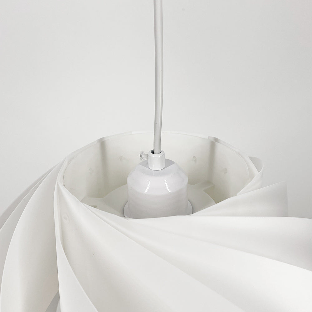 Світильник підвісний білий Квітка D-40 cm 1xE27 White Flower 250118-100004093