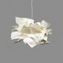 Світильник підвісний білий з дизайнерським плафоном L - 48 cm / 68 cm E27 White Ikea Flower 260518-100007985