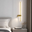 Настінні світильники з вимикачем на корпусі Strong line spot H-120cm Led 22W + 4W 4000K Left / Right Gold 250318-100004242