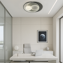 Люстра стельова світлодіодна D-50 cm Led 100W White + Grey Universe 2 spheres 251253-100006771