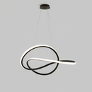 Люстра чорна підвісна D-50 cm Led 60W Black Double Knot 251188-100006718