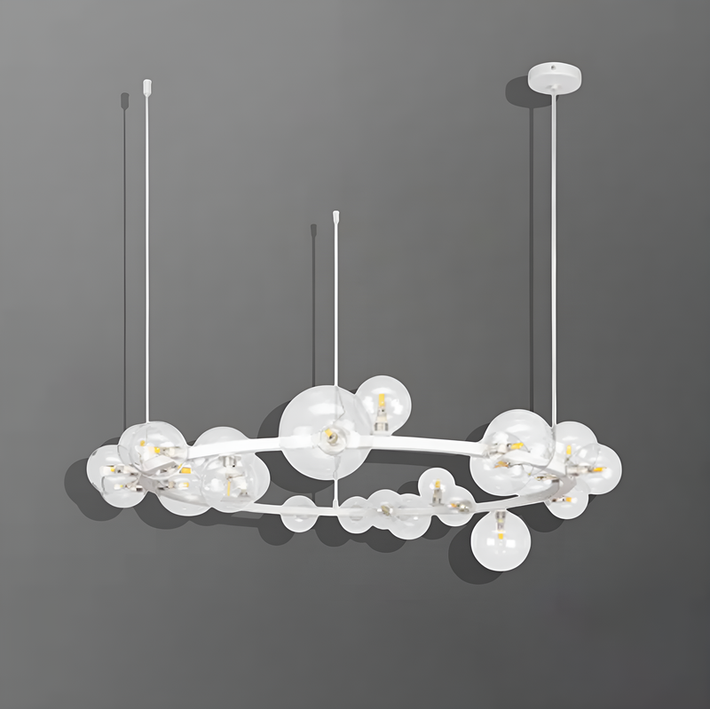 Люстра Bubbles G9x24 White + Clear 250431-100004578