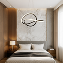 Люстра чорна підвісна D-50 cm Led 60W Black Double Knot 251188-100006718