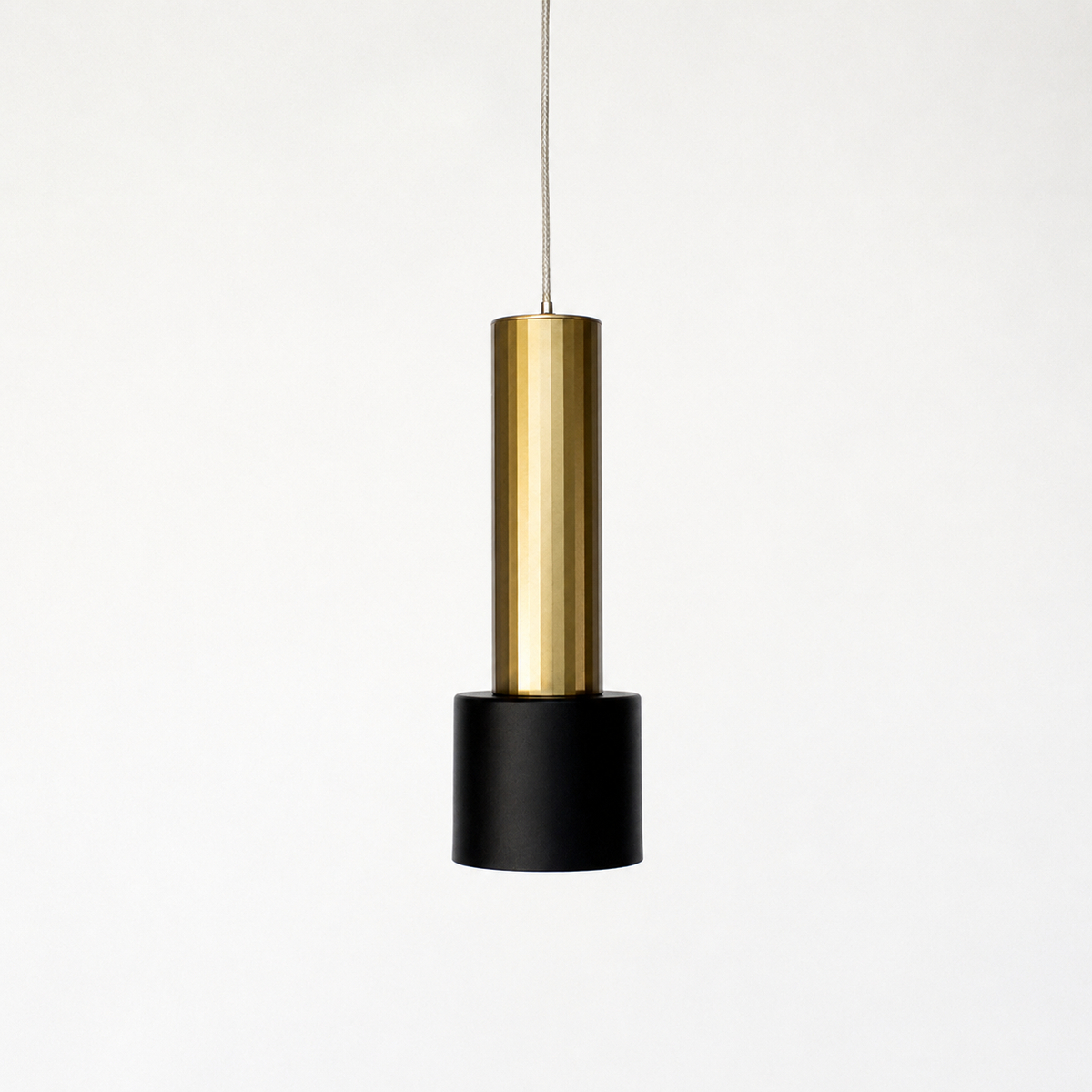 Підвісний світильник чорно - золотий H - 102 cm Led 15W 3000K Gold + Black Tubie A 260866-100008520
