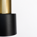 Підвісний світильник чорно - золотий H - 102 cm Led 15W 3000K Gold + Black Tubie A 260866-100008520