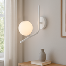 Настінний світильник Pally White Bollo Н-33cm G9 White 250577-100004912