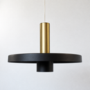 Підвісний світильник чорно - золотий H - 50 cm D - 30 cm Led 15W 3000K Gold + Black Tubie B 260866-100008522