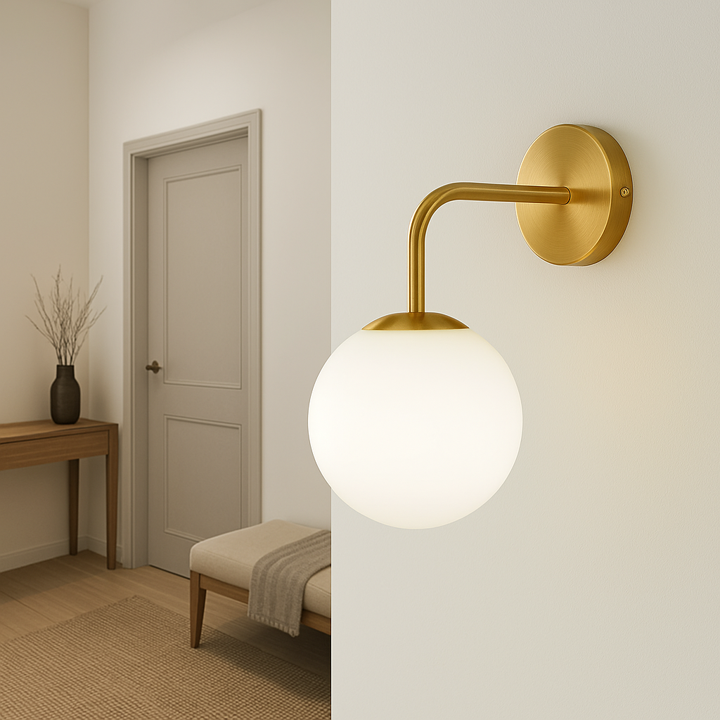 Настінний світильник Bollo 3W G9 Gold + White 250431-100004319