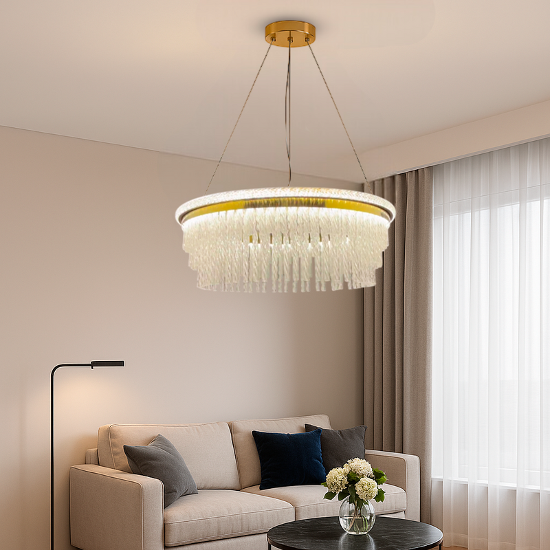 Люстра Luxury D-60cm / D-80cm Gold 250488-100004544