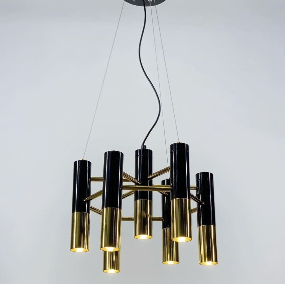 Люстра Spot Black + Gold D-35 см / D-60 см 230518-100002049