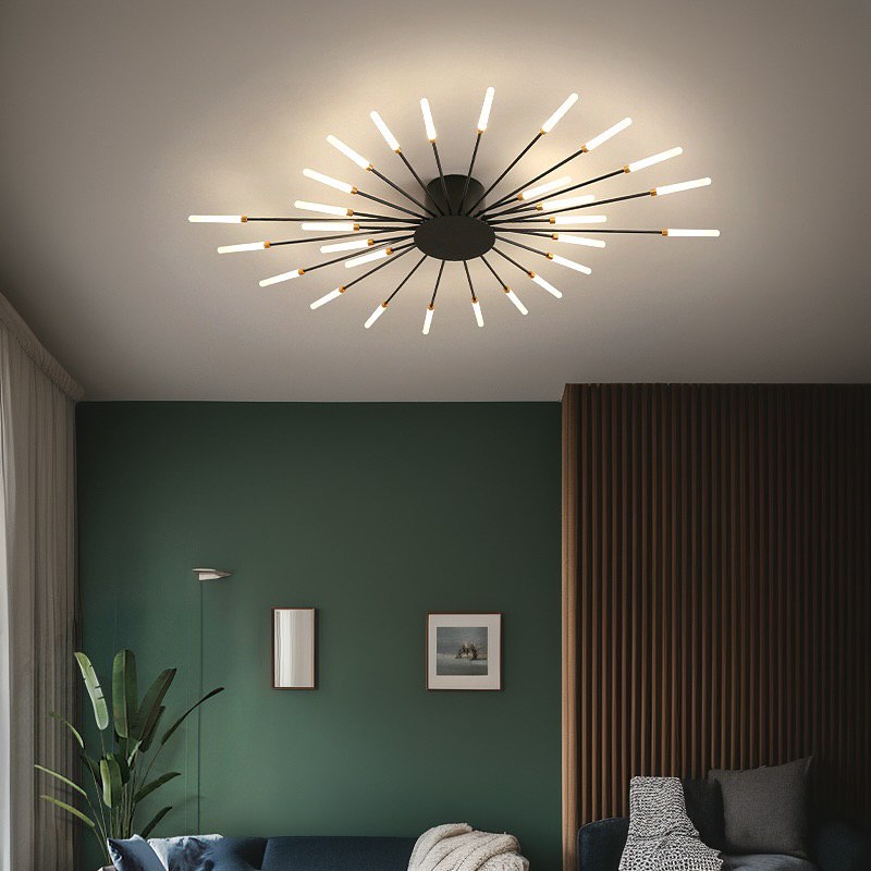 Стельовий світильник Fan lamp 28 D100 Led 20W 4000K Black 250118-100004031