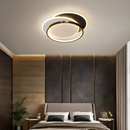 Стельовий світлодіодний світильник з пультом Geometry Black + White 60W LED 250431-100004615