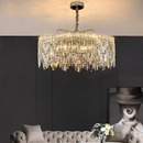Люстра Crystal D-60cm / 80cm Е14 Gold 250488-100004531