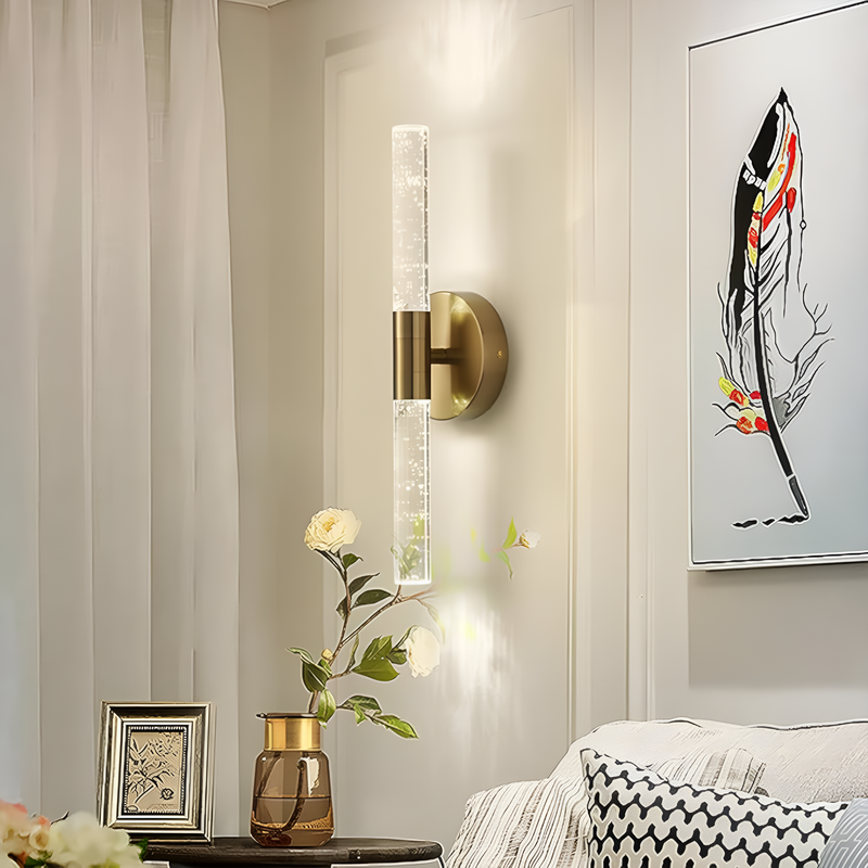 Бра Bubble Tube H-35 cm Led Gold 250676-100005128