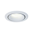 Точковий світильник білий врізний H-4.5 cm D-9.8 cm GU10 White 260640-100008118