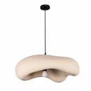 Підвісний світильник бежевий L - 60 cm H - 22 cm E27 Beige Wabi Sabi 260531-100007902