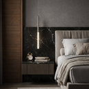 Підвісний світильник срібний H-65 cm Led 3W 4000K Chrome Bubble Tube 260135-100007309