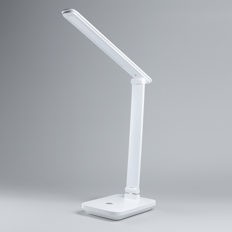 Лампа біла акумуляторна настільна з регульованим плафоном Led 5W Plat S 251148-100006724