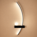Настінні світильники чорні L-60 cm /L-80 cm / L-100 cm Led 12W/14W/18W 4000K Right / Left Black 250918-100002076