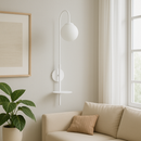 Бра з поличкою GlowNest White H-88cm E14 250563-100004813