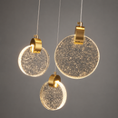 Підвісний світильник золотий Led 5W 4000K Gold Coin 220718-100000913