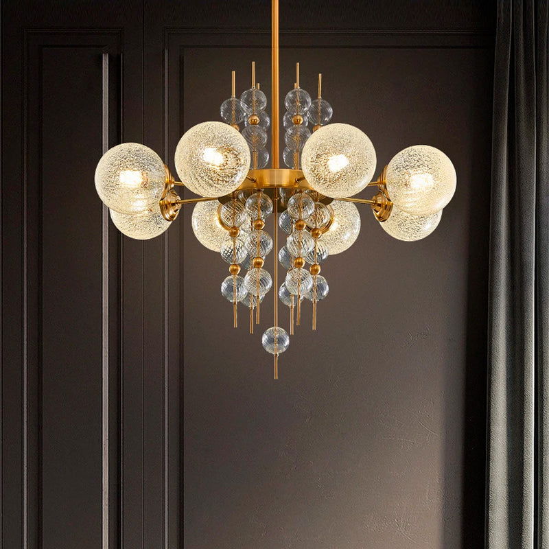 Підвісний світильник Elegance D780 8xE27 Gold 250118-100004052
