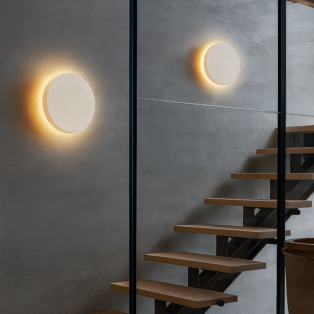 Світильник білий круглий фасадний світлодіодний Led 12W / 18W White Vido Circle 251154-100006497