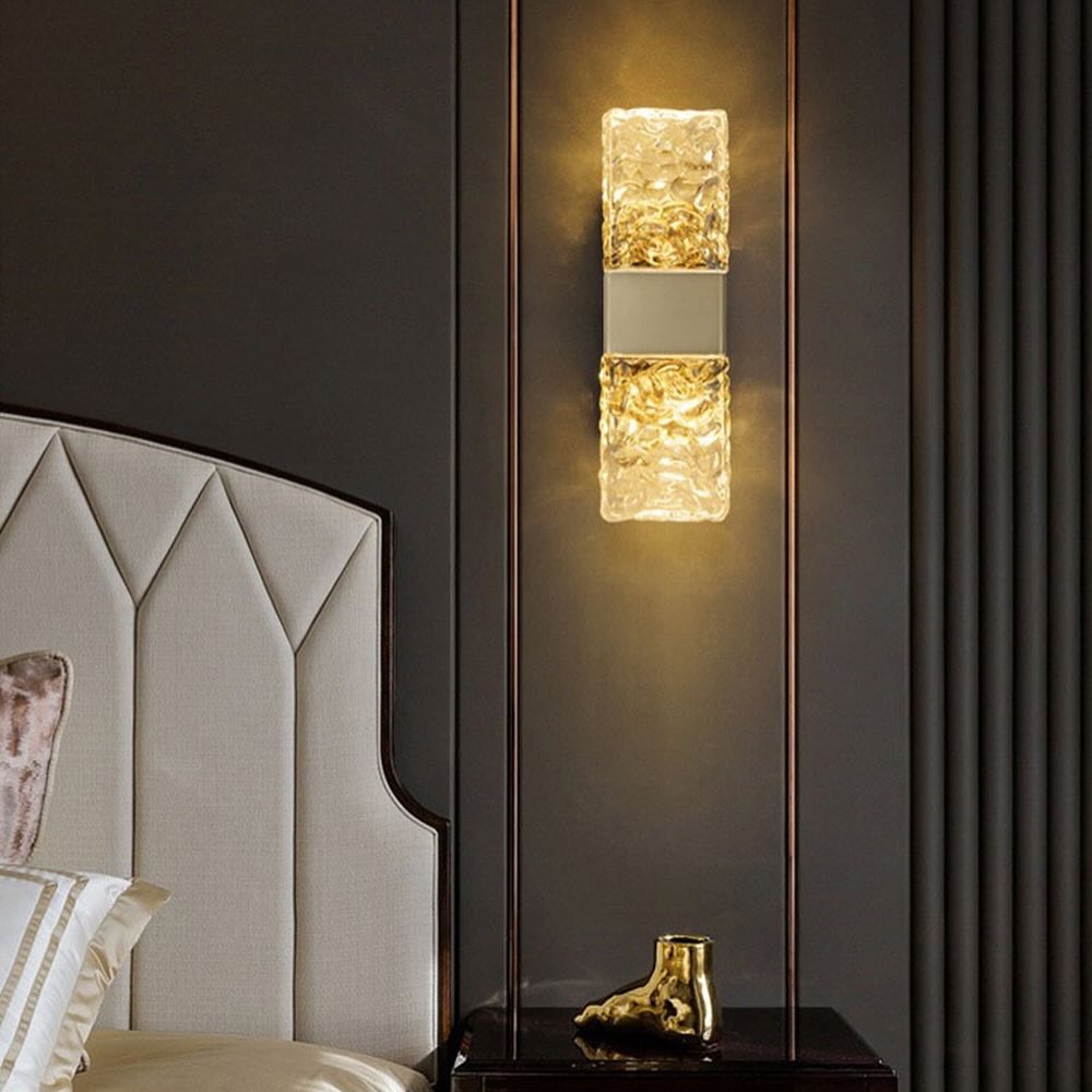 Настінний світильник wavy glass H-29 сm Led 8W Gold 240522-100003274