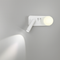Настінний світильник білий зі спотом лівий L-27 cm Led 4,9W White Tube Bollo 250818-100005776