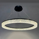 Люстра чорна світлодіодна D-60 cm Led 75W Black Ice 260588-100008009