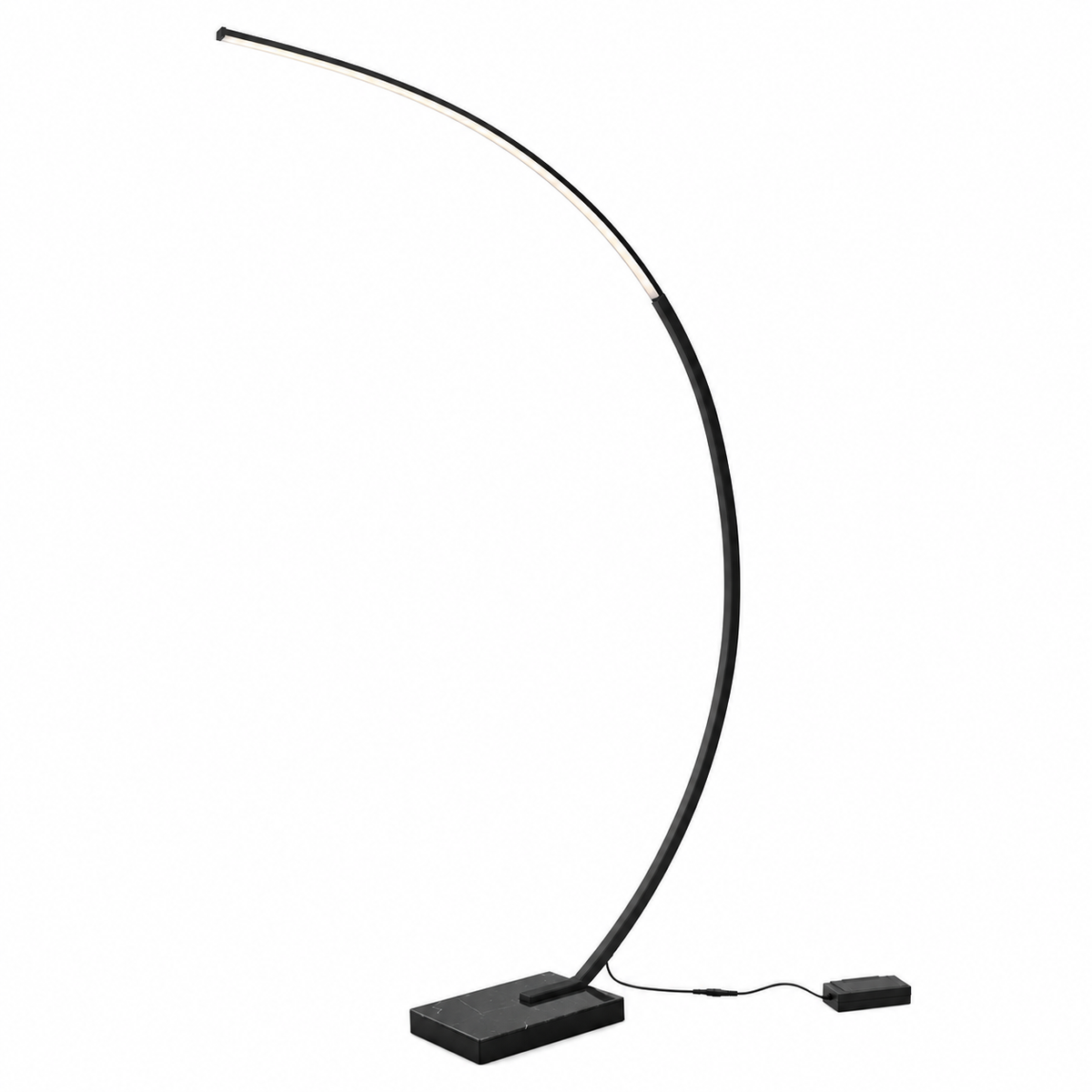 Торшер чорний дугообразний H-180 cm Led 18W 3000K Black Bow 260995-100009046