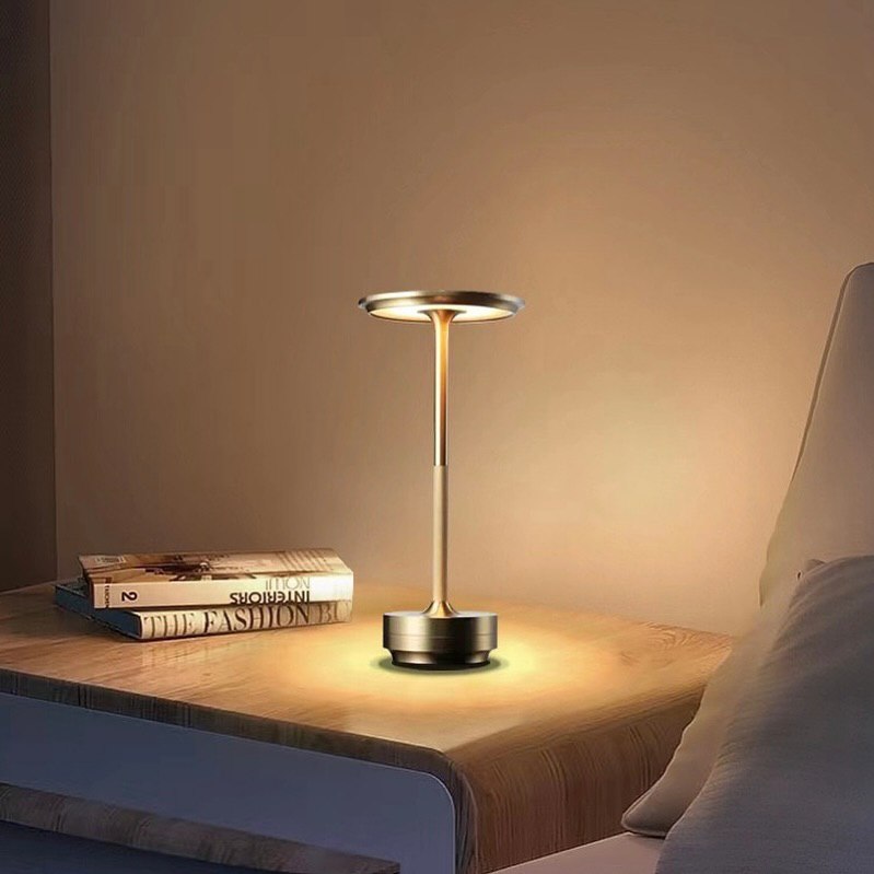 Настільний світильник Clin gold H-28см Led 5W 3000K-6000K Sensor 240528-100003339
