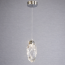 Підвісний світильник срібний D-8.5 cm Led 4000К Chrome Crystal 260135-100007312