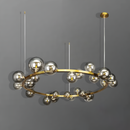 Люстра Bubbles G9x24 Gold + Black 250431-100004585