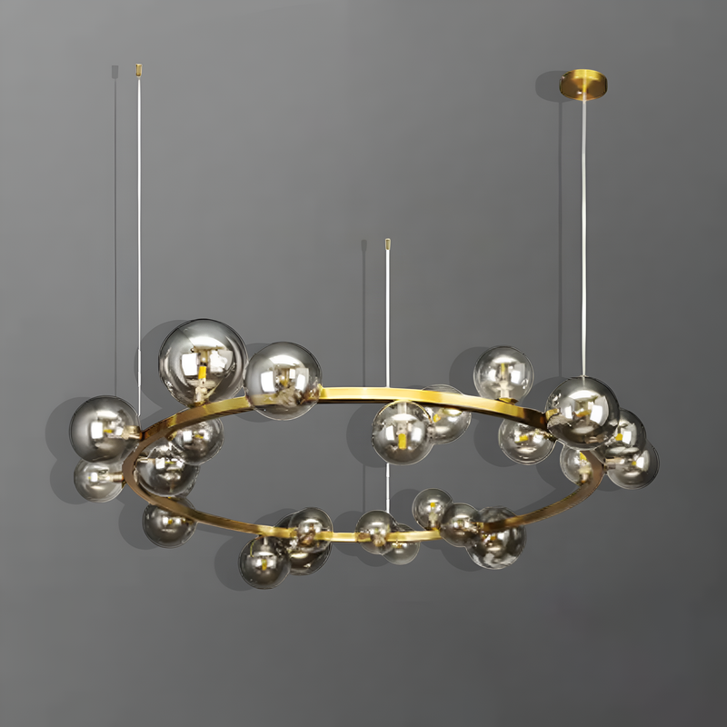 Люстра Bubbles G9x24 Gold + Black 250431-100004585