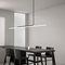 Підвісні світильники Simple long L-100 cm Led 40W / L-130 cm Led 48W 4000K Black / White 250358-100004228