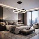 Люстра чорна підвісна D-60+40 cm Led 150W Black Ice 251088-100006351260488-100007789