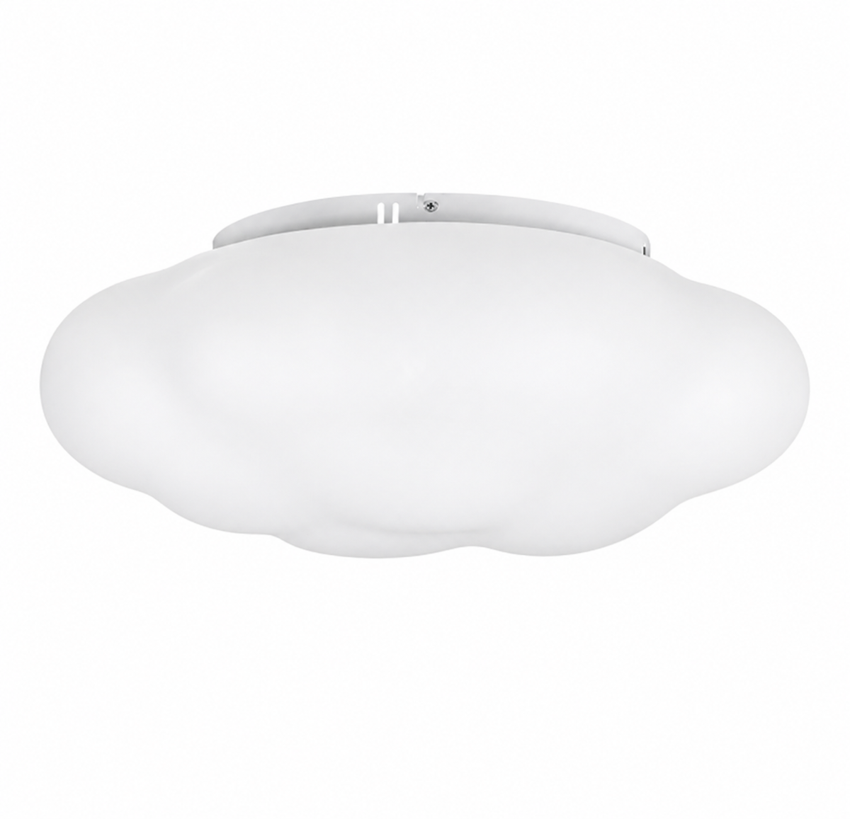 Люстра біла стельова світлодіодна D - 45 cm / D - 55 cm Led 54W/72W White Cloud 260522-100007979