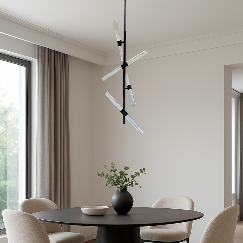 Люстра Tree 4000К 20W Ledх8 Black 250535-100005016