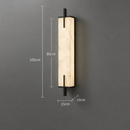 Настінні світильники з натурального каміння L-60 cm / L-80 cm / L-100 cm Led Vintage brass Stone 260758-100008312