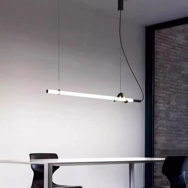 Підвісний світильник Tube L-100 см Led 16W 4000K Black 230618-100002220