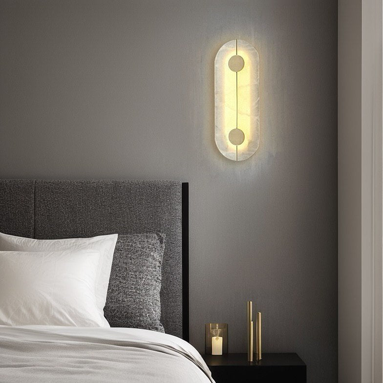 Настінний світильник H-43 cm Led 10W 4000K Gold Marble 241218-100003984