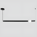Підвісна люстра Horizontal tubes L-90cm 13W Black+White 250518-100004856