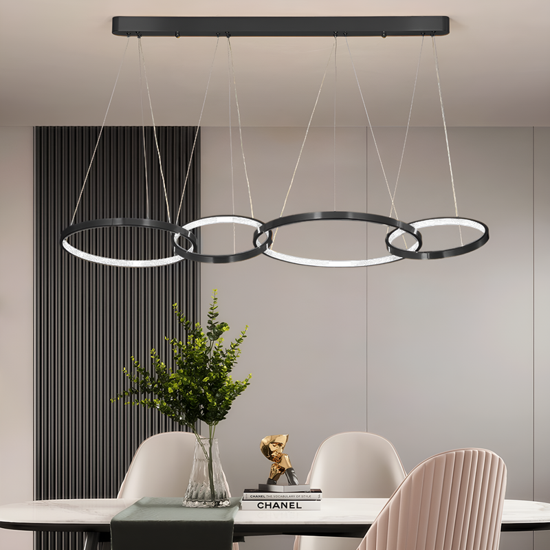 Підвісні світильники Chain lamp H(max) 1200 3000K Black L1200 Led 50W / L1500 Led 65W 240535-100003297