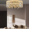 Люстра Crystal D-60cm / 80cm Е14 Gold 250488-100004531