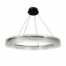 Підвісні люстри D-60 cm / D-80 cm Led 3000K-6000K Clear+Black Ice 260118-100007059