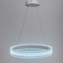 Люстра біла підвісна кільцева D-60 cm Led 35W White Simple Ice 251235-100006814